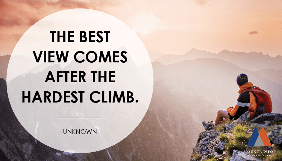 Quote - The Best View Comes After The Hardest Climb (1)